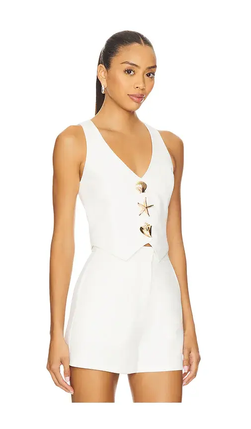 Amanda Uprichard Paltrow Vest | Thumbnail 2 Amanda Uprichard Paltrow Vest | Thumbnail 2