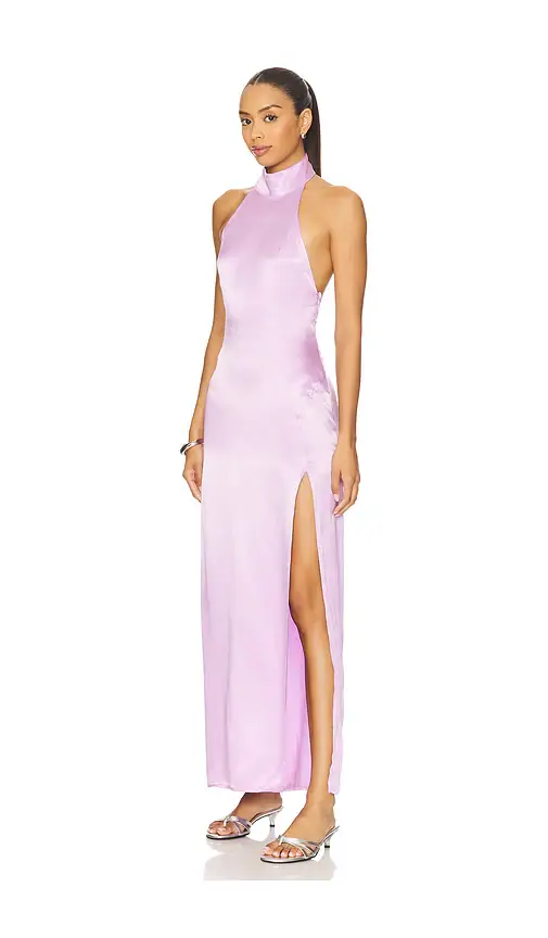 SNDYS x REVOLVE Halter Maxi Dress | Thumbnail 2