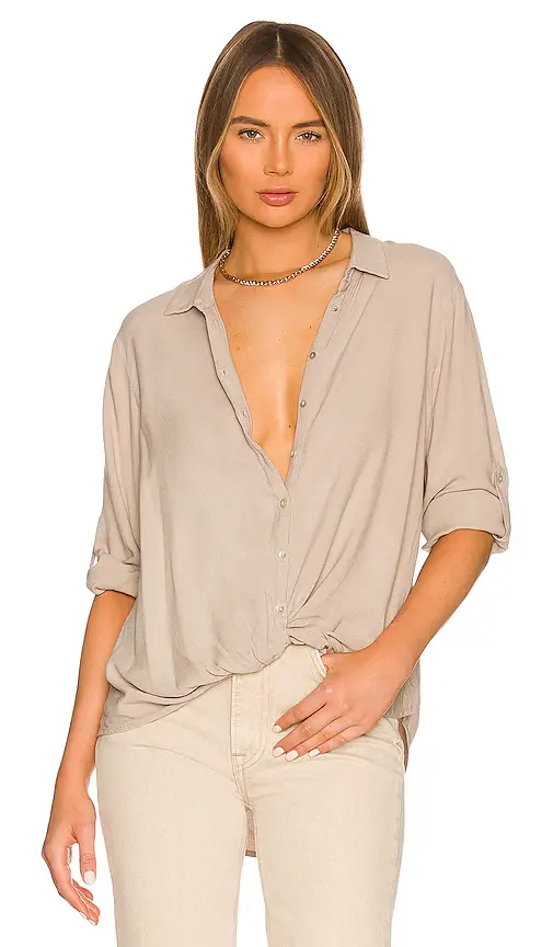 Bobi Button Up Tee