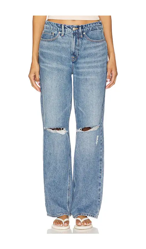Good American Good 90s Relaxed Jeans | Image 1 Good American Good 90s Relaxed Jeans | Image 1