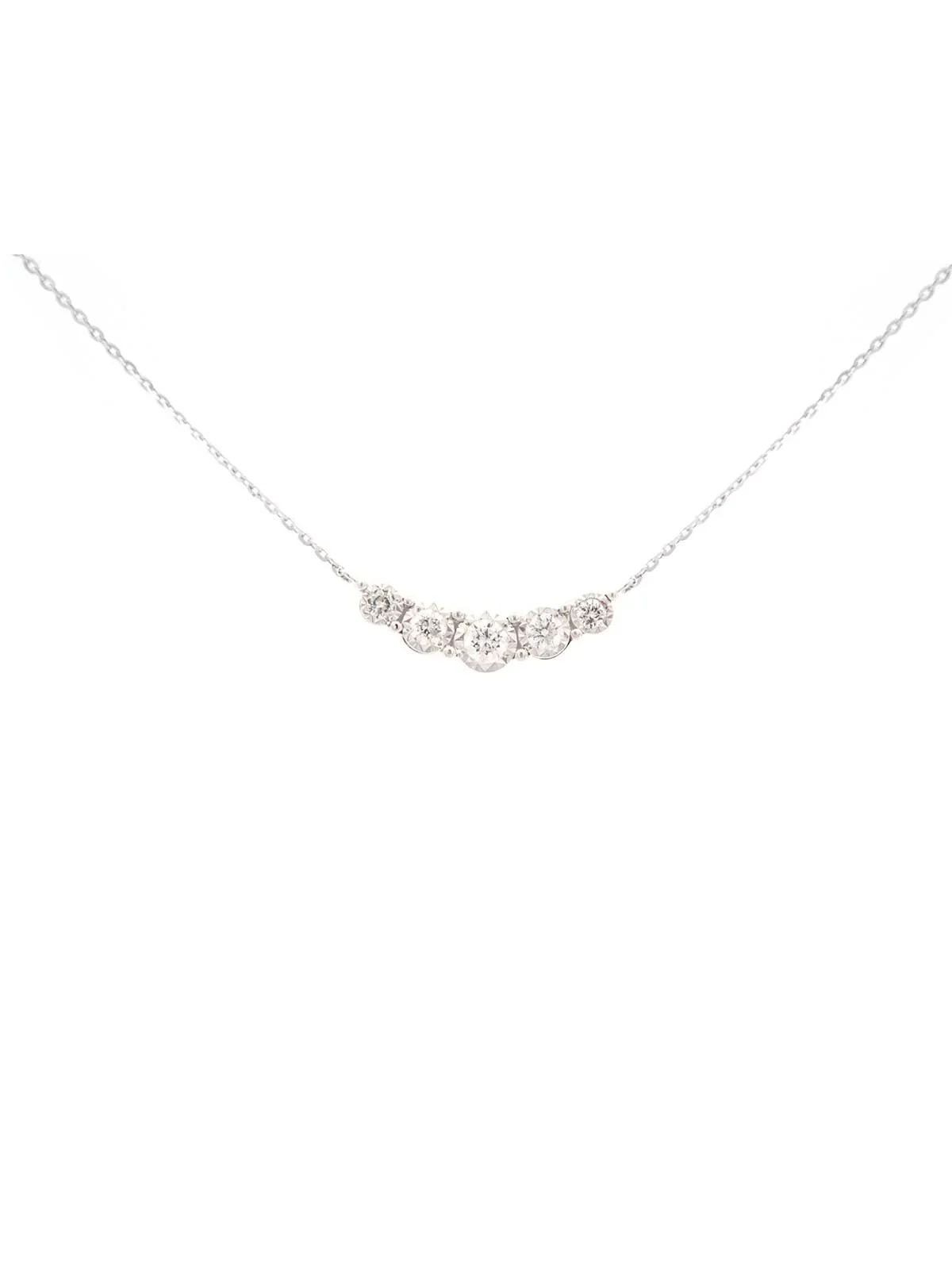 Wish Fine Jewelry 0.27ct Diamond 14K Gold Dainty Chain Necklace