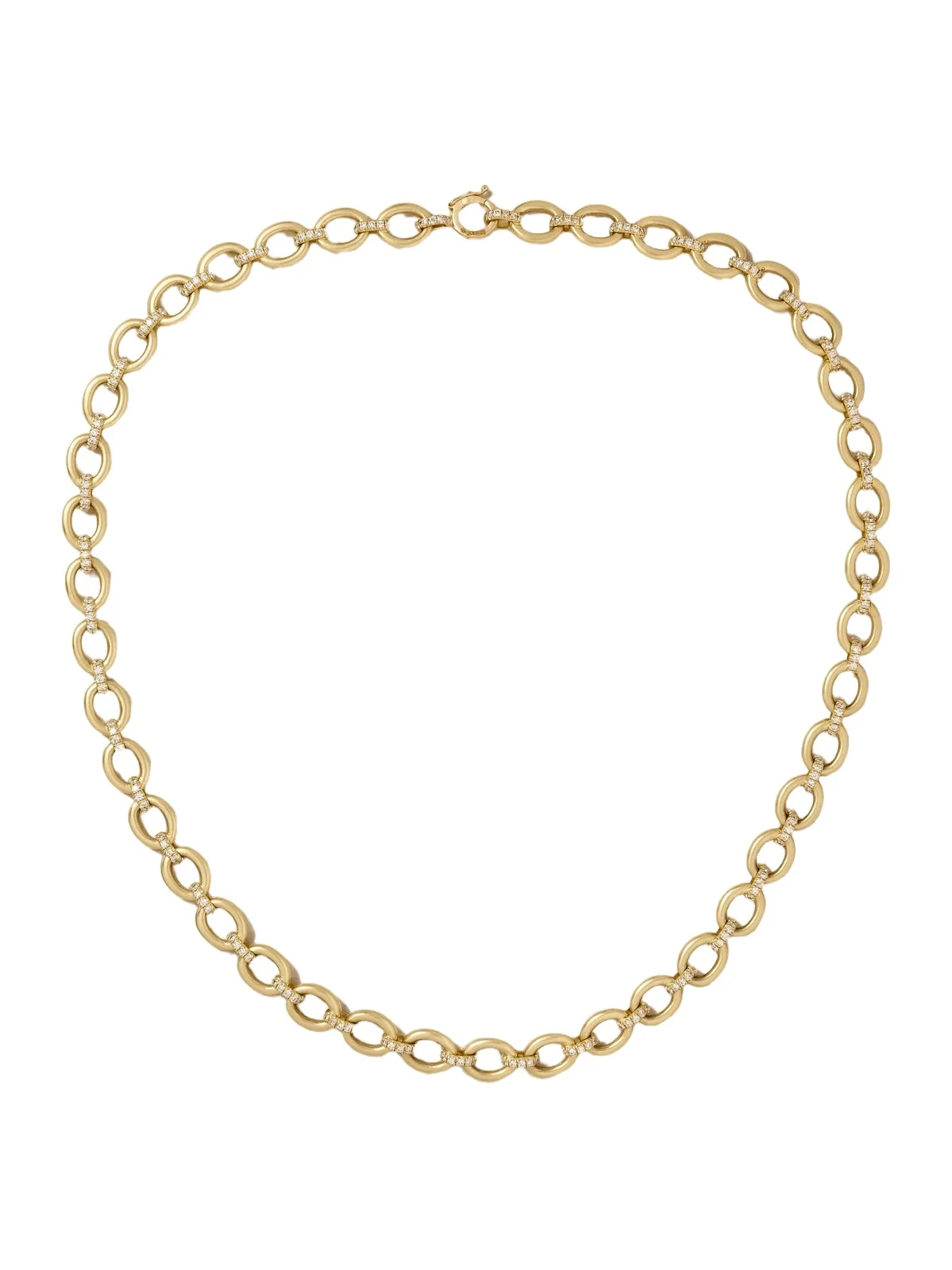 Classic 18-karat Gold Diamond Necklace Classic 18-karat Gold Diamond Necklace