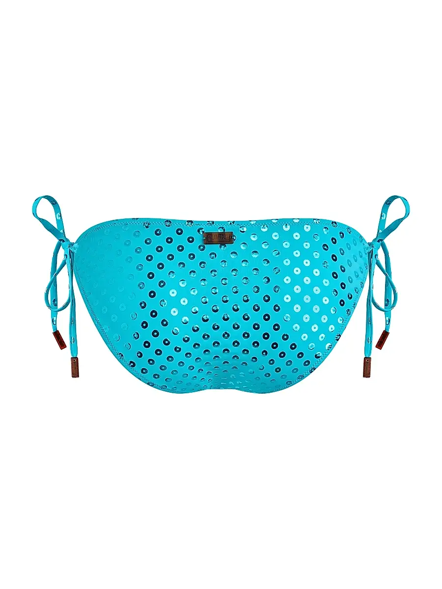 Vilebrequin Women's Sequined Side Tie Bikini Bottom | Thumbnail 3 Vilebrequin Women's Sequined Side Tie Bikini Bottom | Thumbnail 3
