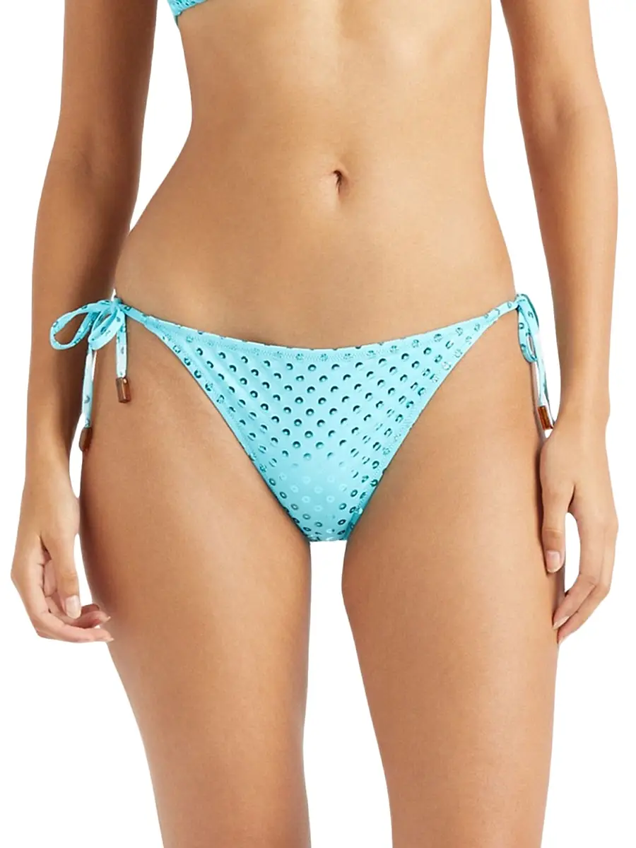 Vilebrequin Women's Sequined Side Tie Bikini Bottom | Thumbnail 4 Vilebrequin Women's Sequined Side Tie Bikini Bottom | Thumbnail 4