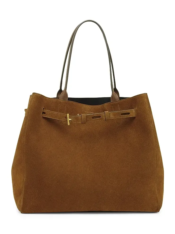 Women's Audrey Large Suede Tote Bag Women's Audrey Large Suede Tote Bag