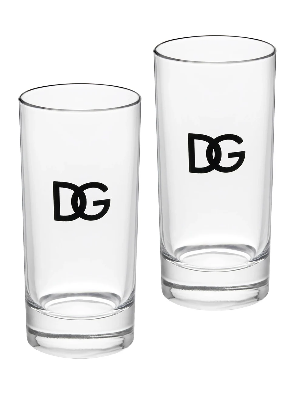 Dolce & Gabbana DG Logo Soft Drink Glasses 2-Piece Set