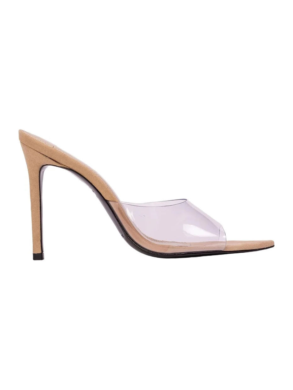 Black Suede Studio Women's Bella Suede Mules