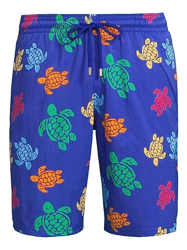 Men's Tortue Printed Stretch Swim Shorts Men's Tortue Printed Stretch Swim Shorts