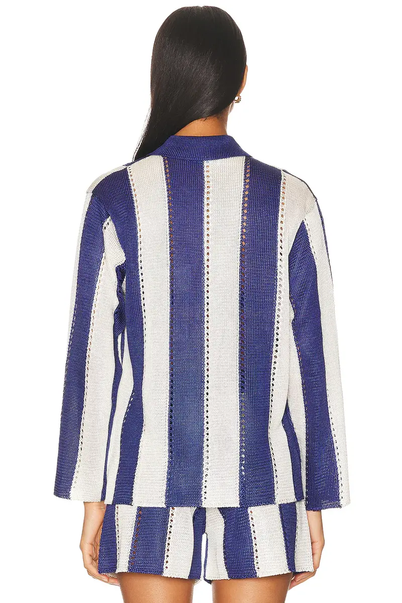 Calle Del Mar Cabana Stripe Long Sleeve Shirt | Thumbnail 3 Calle Del Mar Cabana Stripe Long Sleeve Shirt | Thumbnail 3
