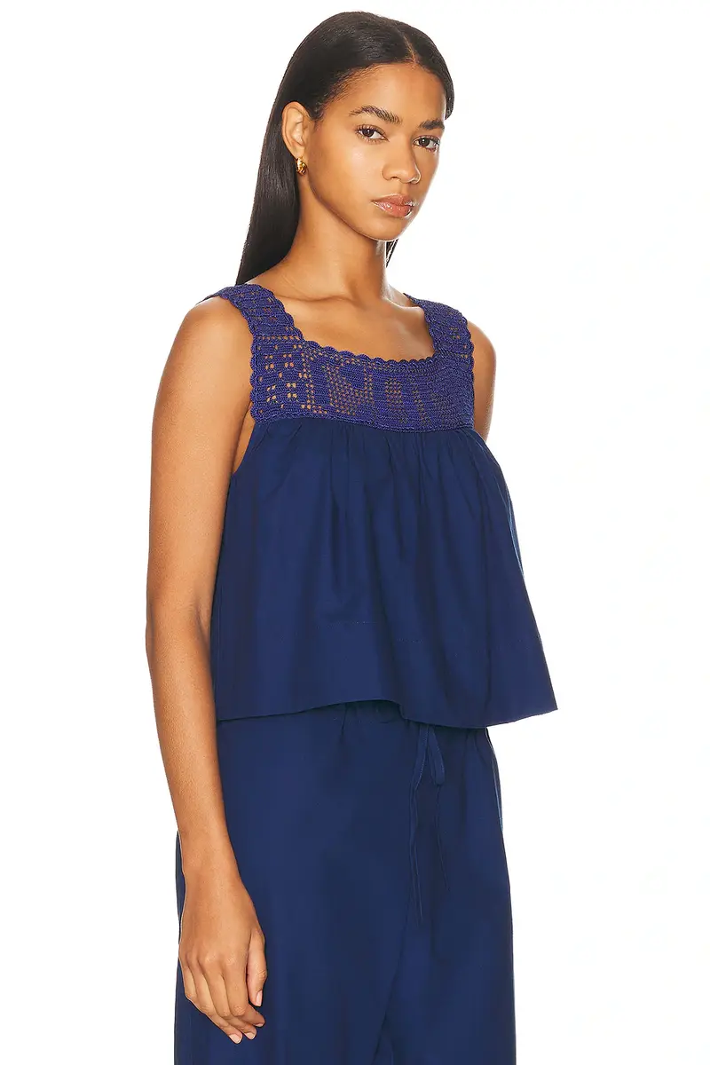 Calle Del Mar Heirloom Poplin Blouse | Thumbnail 2 Calle Del Mar Heirloom Poplin Blouse | Thumbnail 2