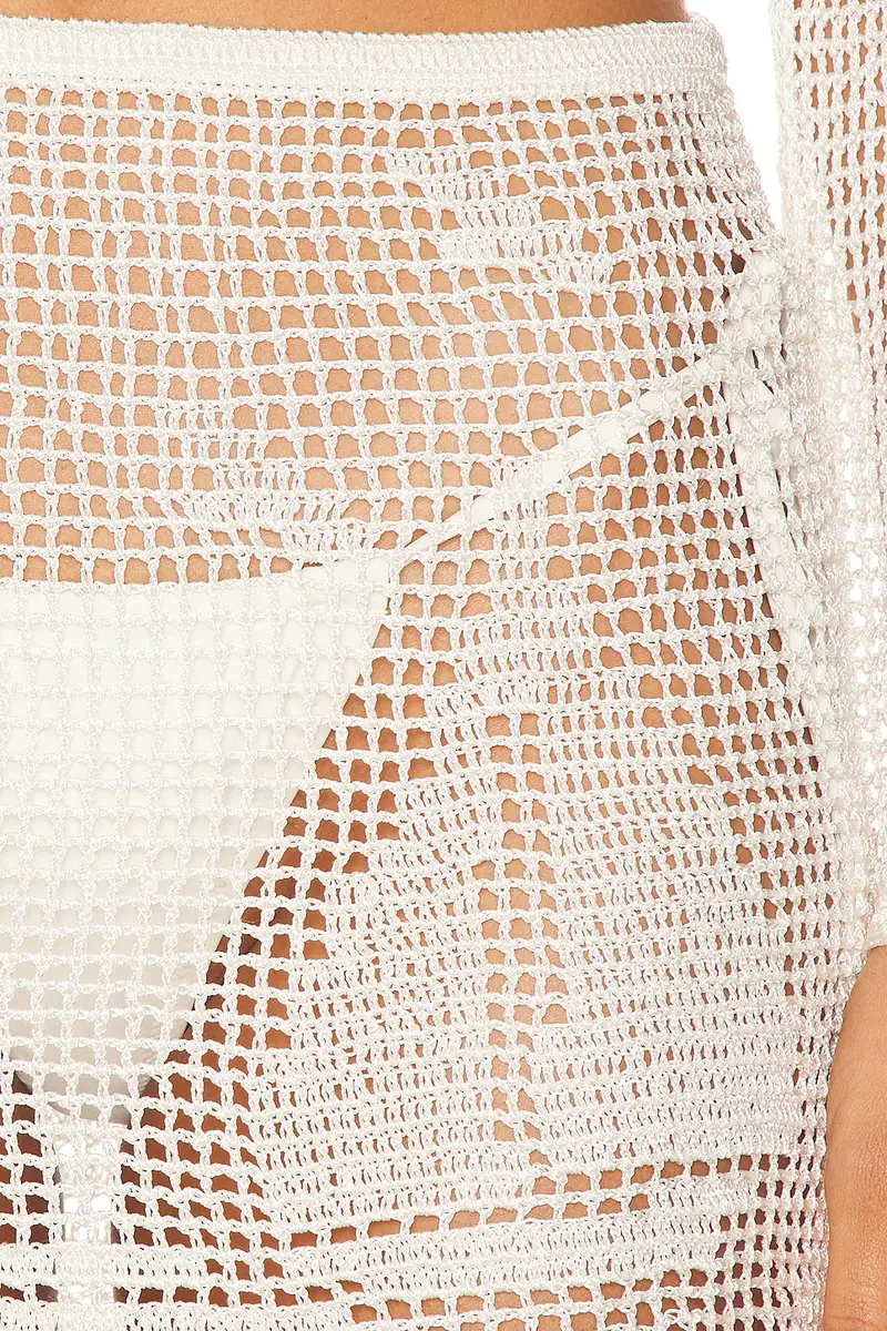 Calle Del Mar Nautical Crochet Skirt | Thumbnail 6