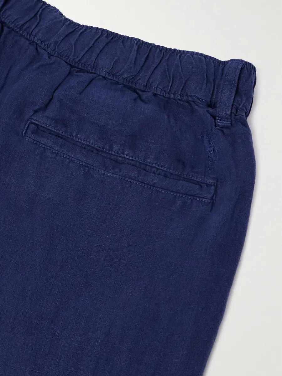 Polo Ralph Lauren Straight-Leg Pleated Linen Trousers - Men | Thumbnail 5 Polo Ralph Lauren Straight-Leg Pleated Linen Trousers - Men | Thumbnail 5