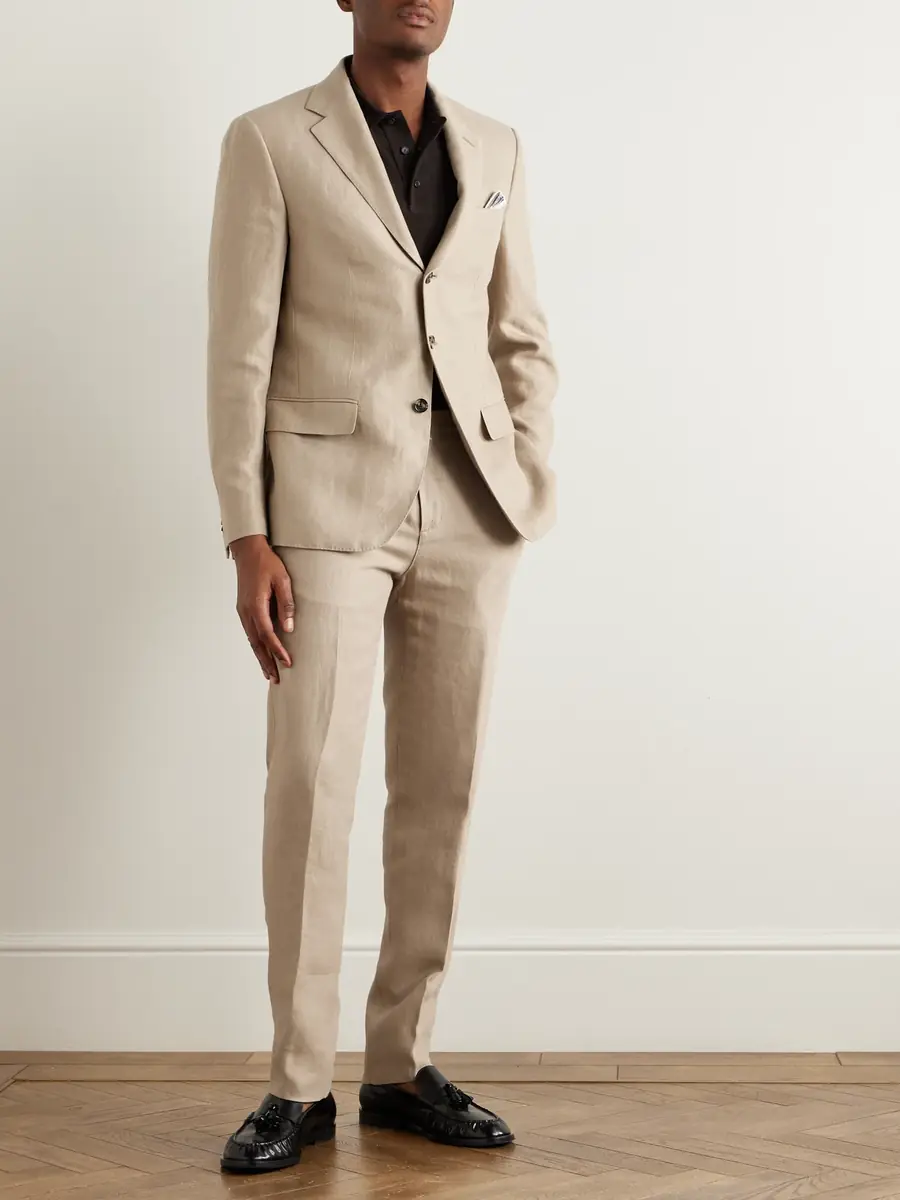 Loro Piana Linen Suit Jacket - Men | Thumbnail 2 Loro Piana Linen Suit Jacket - Men | Thumbnail 2