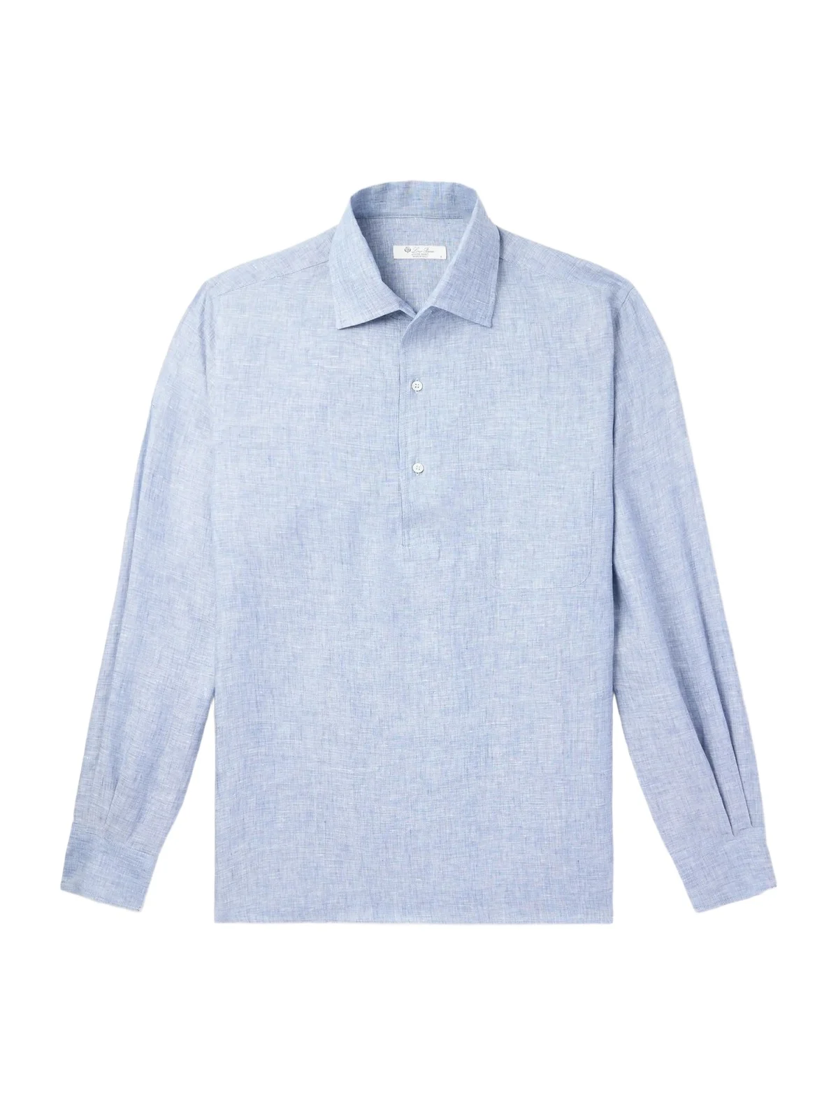 André Linen Half-Placket Shirt - Men André Linen Half-Placket Shirt - Men