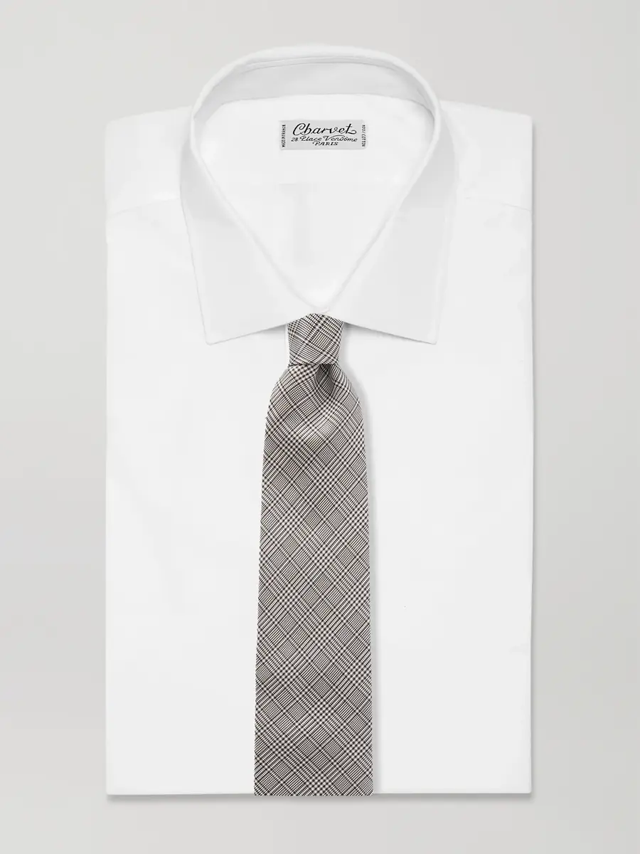 Tom Ford 9cm Prince of Wales Silk Tie - Men | Thumbnail 2 Tom Ford 9cm Prince of Wales Silk Tie - Men | Thumbnail 2