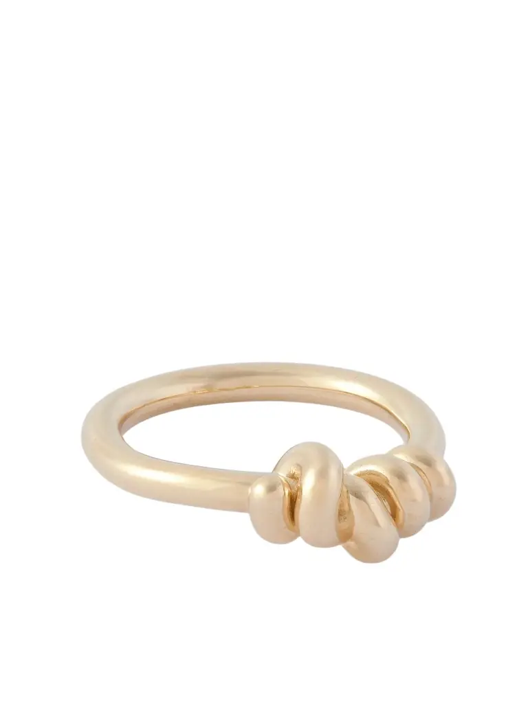 LUIS MORAIS Entangled Knot 14-Karat Gold Ring - Men | Image 1 LUIS MORAIS Entangled Knot 14-Karat Gold Ring - Men | Image 1