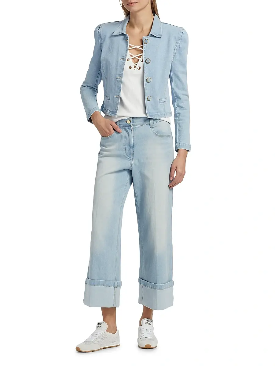 Generation Love Women's Eros High-Rise Crop Jeans | Thumbnail 2 Generation Love Women's Eros High-Rise Crop Jeans | Thumbnail 2
