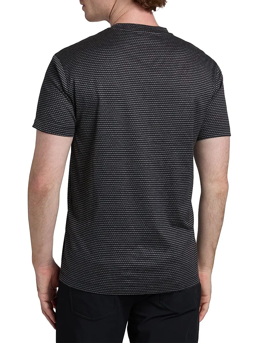 Emporio Armani Men's Dash Cotton-Blend T-Shirt | Thumbnail 5