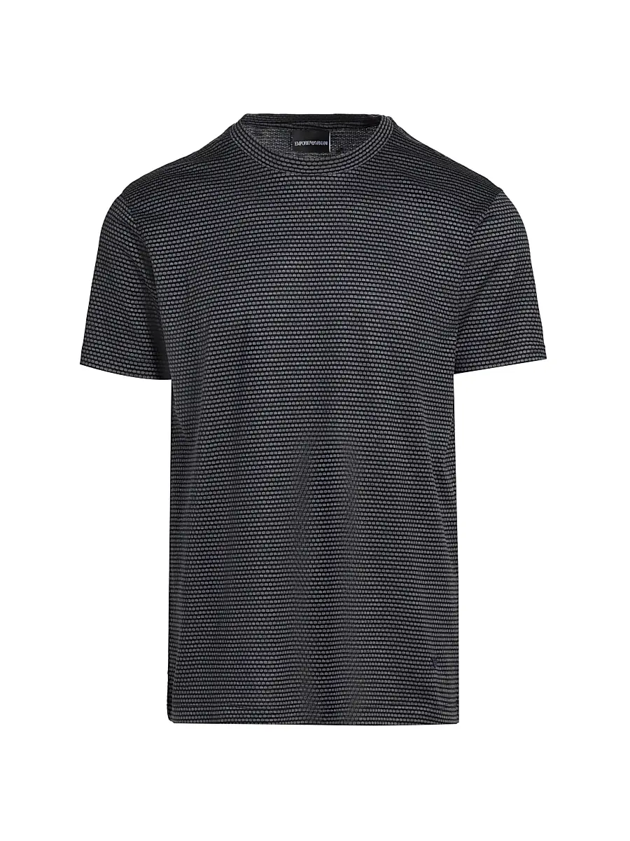 Emporio Armani Men's Dash Cotton-Blend T-Shirt