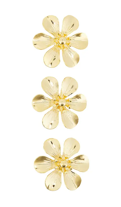 LELET NY Flora Clip Set Of 3