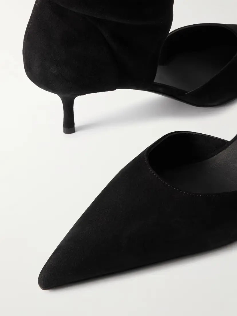 Alaïa Cutout Stretch-suede Over-the-knee Boots | Thumbnail 4