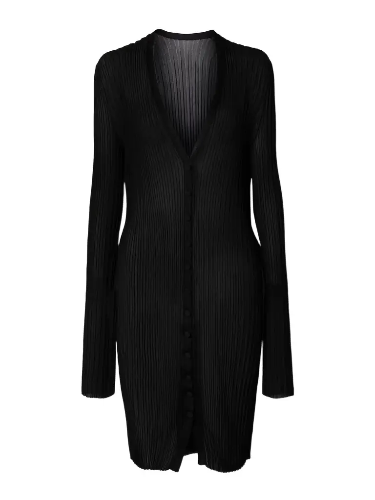 Khaite Ramon Ribbed-knit Cardigan | Image 1 Khaite Ramon Ribbed-knit Cardigan | Image 1