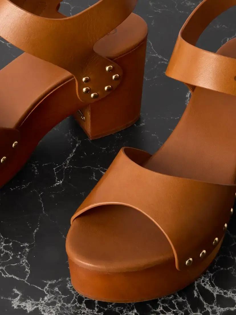 Chloé Jeannette Leather Platform Sandals | Thumbnail 4 Chloé Jeannette Leather Platform Sandals | Thumbnail 4