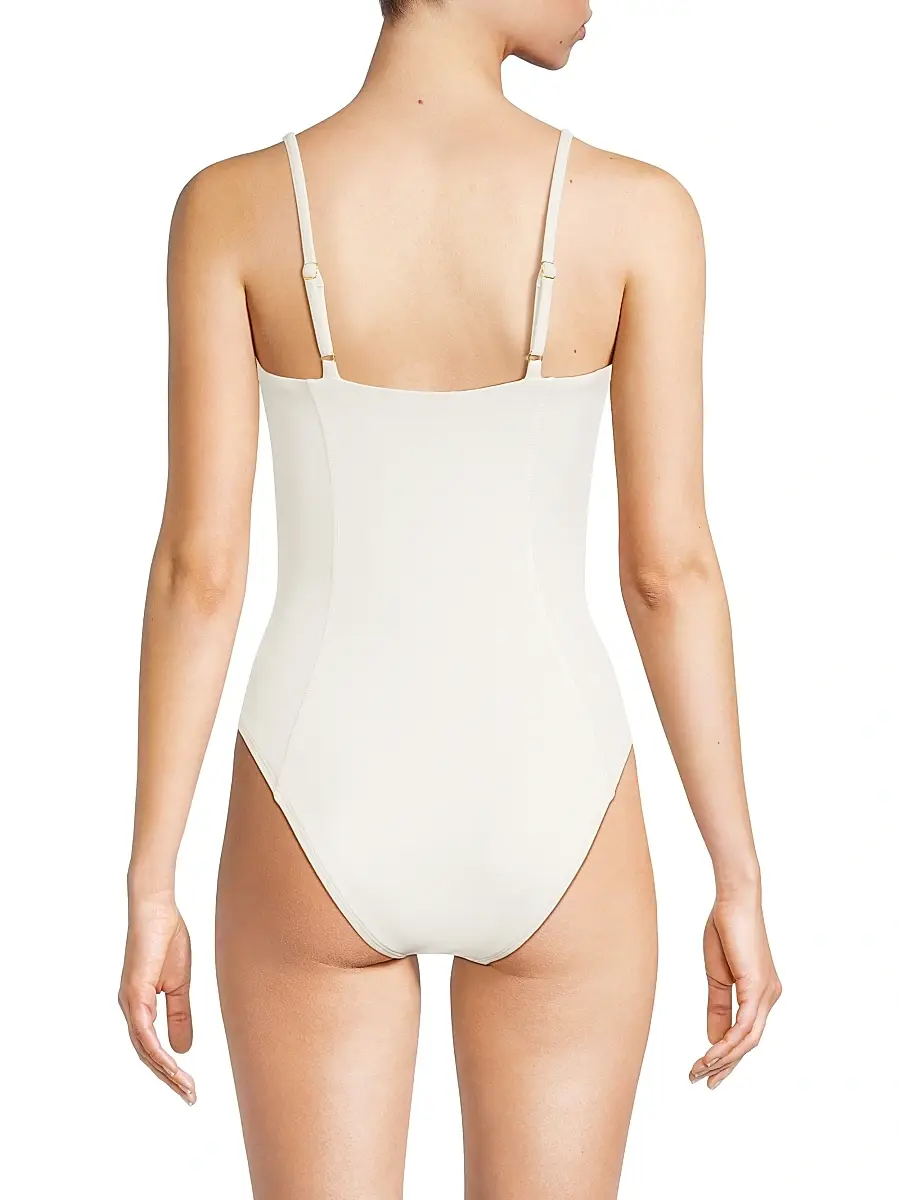 Hutch Women's Townes Bow One-Piece Swimsuit - White | Thumbnail 5 Hutch Women's Townes Bow One-Piece Swimsuit - White | Thumbnail 5