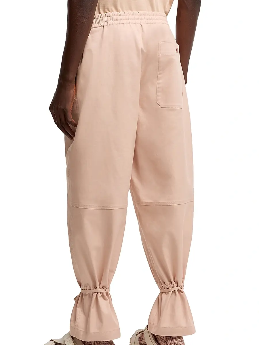 Moncler Genius Men's Moncler x Gilga Farm by Donald Glover Pants in Cotton Gabardine - Peach Pink | Thumbnail 4 Moncler Genius Men's Moncler x Gilga Farm by Donald Glover Pants in Cotton Gabardine - Peach Pink | Thumbnail 4
