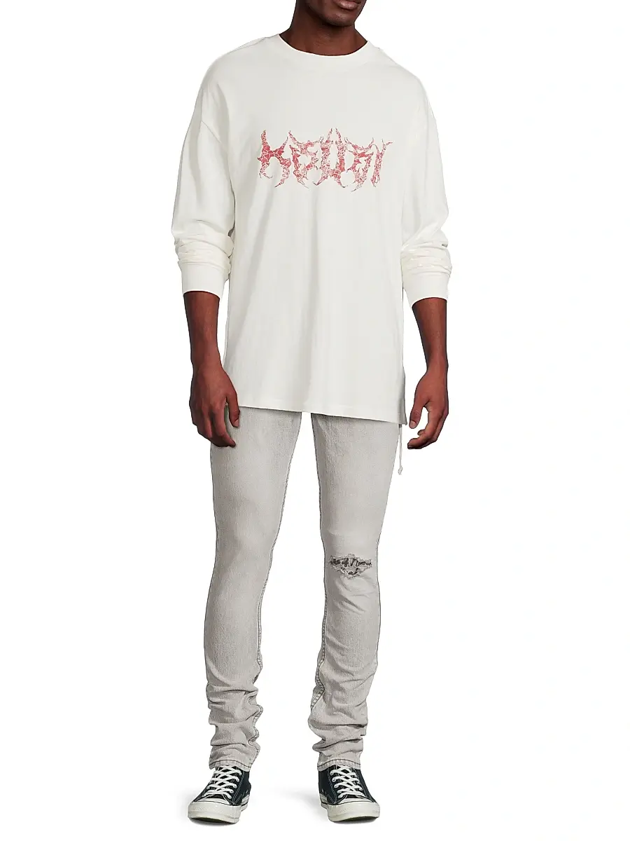 Ksubi Men's Van Winkle Jupiter Skinny Jeans - Grey | Thumbnail 2 Ksubi Men's Van Winkle Jupiter Skinny Jeans - Grey | Thumbnail 2