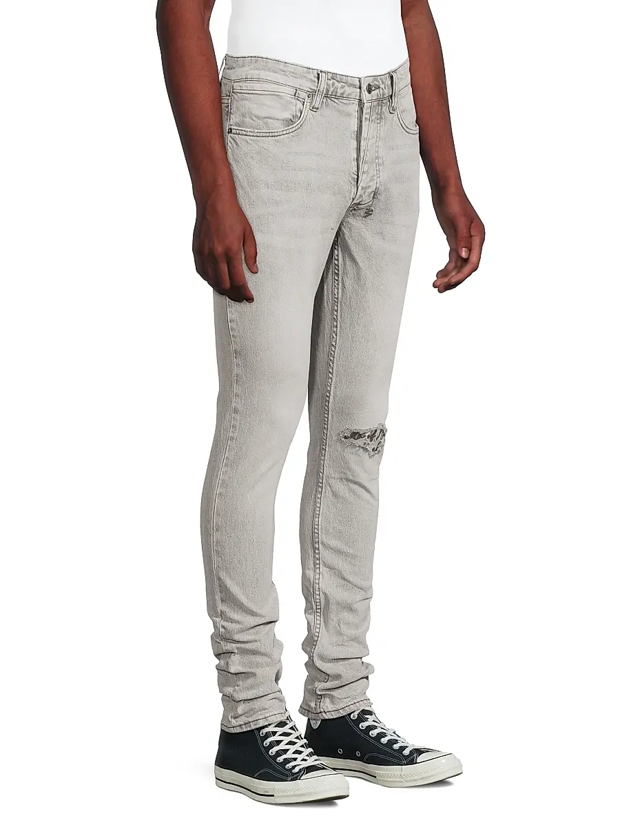 Ksubi Men's Van Winkle Jupiter Skinny Jeans - Grey | Thumbnail 4 Ksubi Men's Van Winkle Jupiter Skinny Jeans - Grey | Thumbnail 4