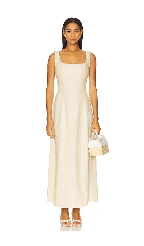 Faithfull Lenise Midi Dress | Image 1 Faithfull Lenise Midi Dress | Image 1