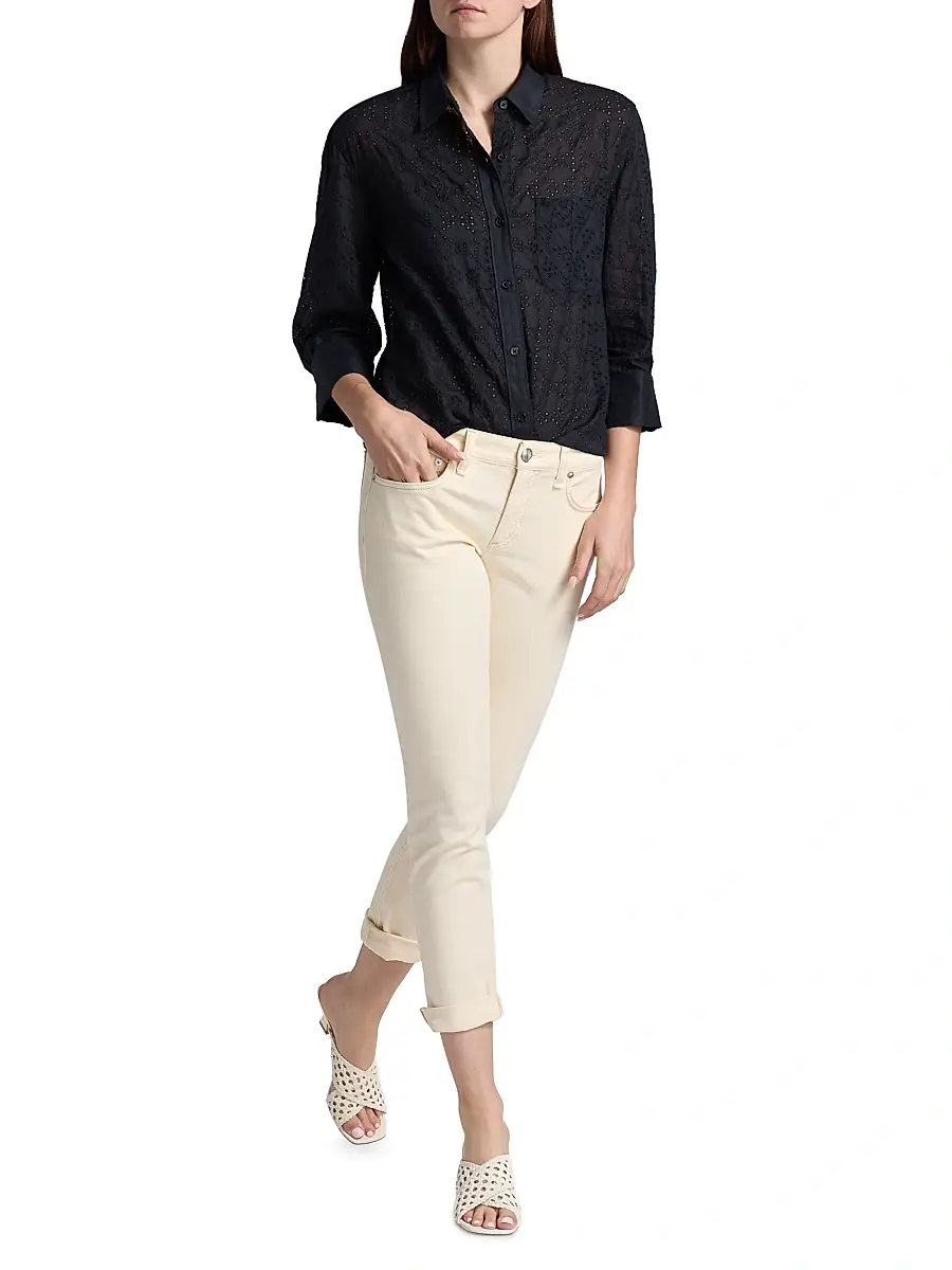 rag & bone Women's Dre Low-Rise Slim-Fit Boyfriend Jeans | Thumbnail 2 rag & bone Women's Dre Low-Rise Slim-Fit Boyfriend Jeans | Thumbnail 2