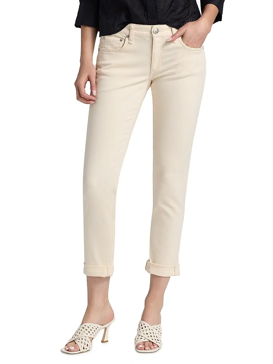 rag & bone Women's Dre Low-Rise Slim-Fit Boyfriend Jeans | Thumbnail 3 rag & bone Women's Dre Low-Rise Slim-Fit Boyfriend Jeans | Thumbnail 3