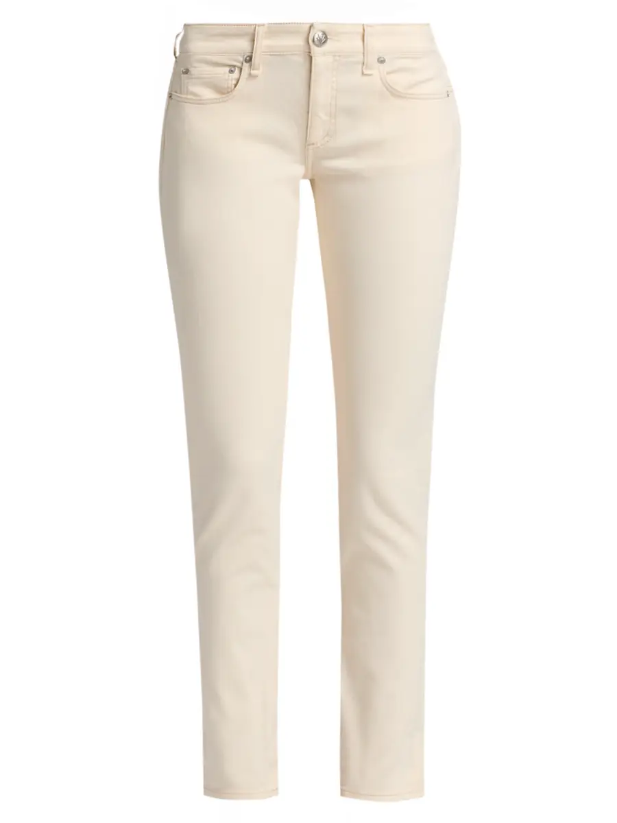 rag & bone Women's Dre Low-Rise Slim-Fit Boyfriend Jeans