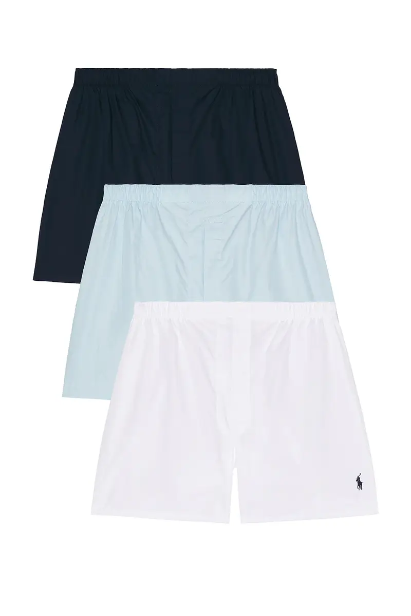 Polo Ralph Lauren Classic Fit Cotton Boxer 3 Pack | Thumbnail 3