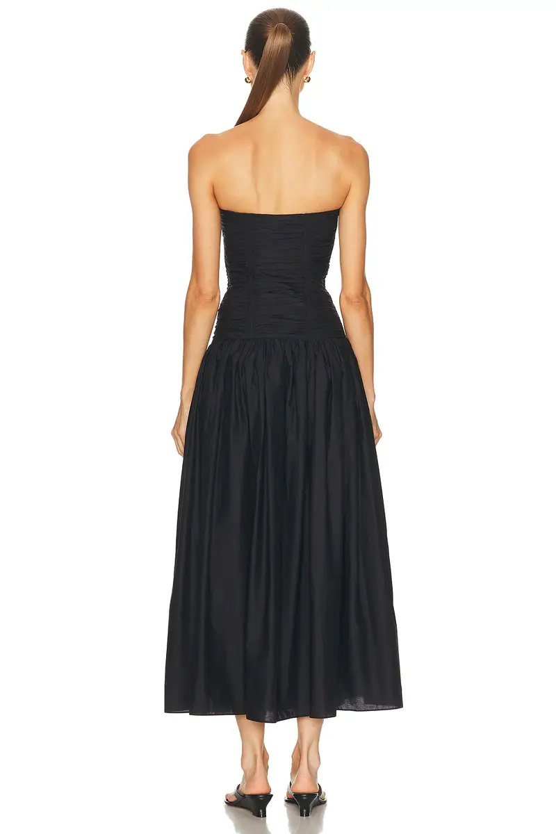 Matteau Strapless Drop Waist Dress | Thumbnail 3