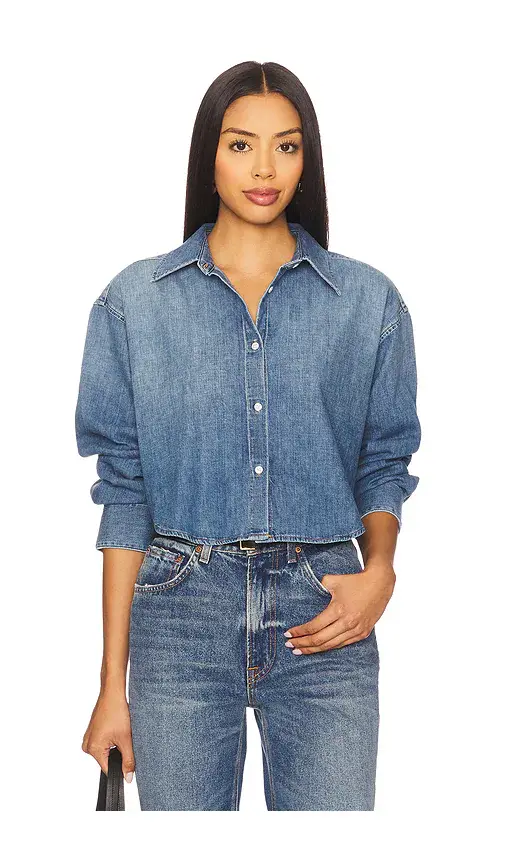 Citizens of Humanity Ana Cropped Shirt