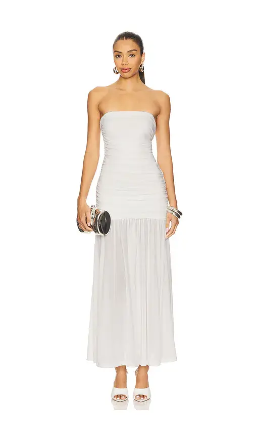 Bardot Solana Mesh Maxi Dress