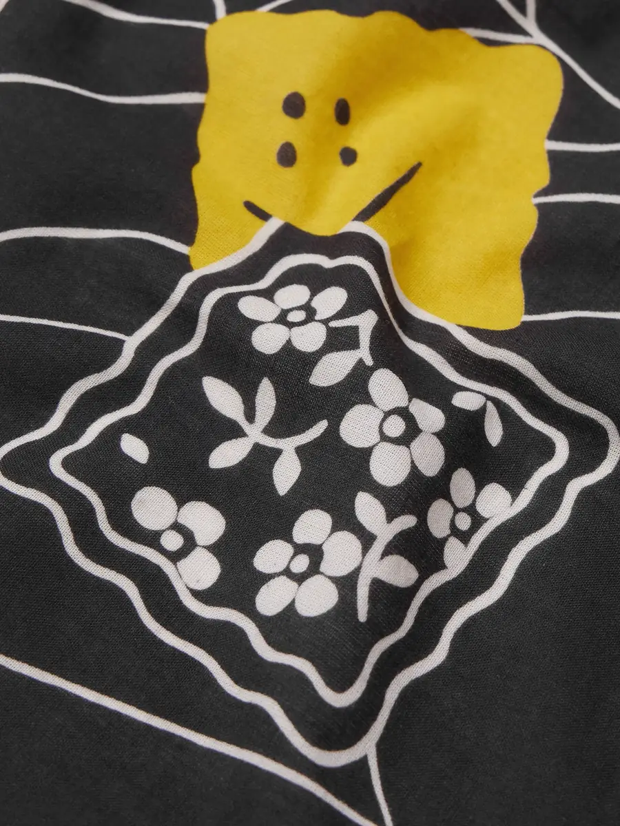 KAPITAL Fastcolor Printed Selvedge Cotton-Voile Bandana - Men | Thumbnail 3 KAPITAL Fastcolor Printed Selvedge Cotton-Voile Bandana - Men | Thumbnail 3