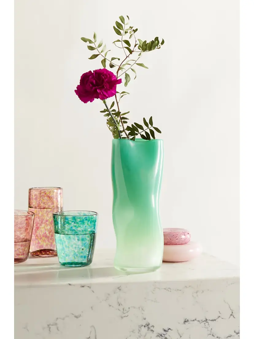VANDEROHE CURIO + Net Sustain Small Dégradé Glass Vase | Thumbnail 2 VANDEROHE CURIO + Net Sustain Small Dégradé Glass Vase | Thumbnail 2