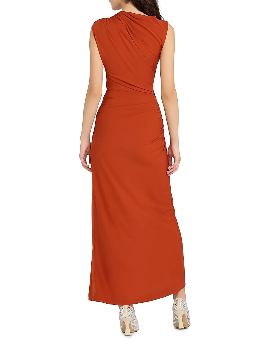 Bottega Veneta Women's Hardware-Accented Crepe Jersey Maxi Dress | Thumbnail 5
