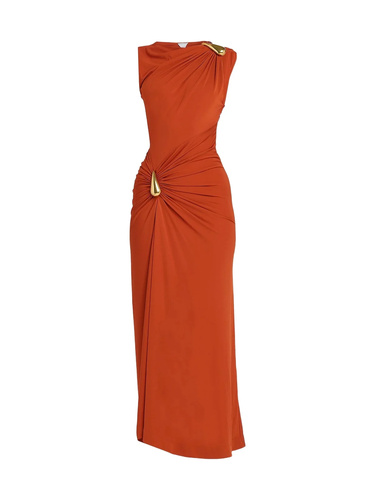 Women's Hardware-Accented Crepe Jersey Maxi Dress