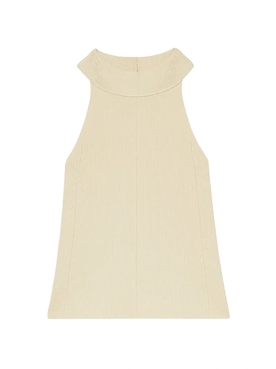 Reiss Women's Lacey High-Neck Top - | Image 1 Reiss Women's Lacey High-Neck Top - | Image 1