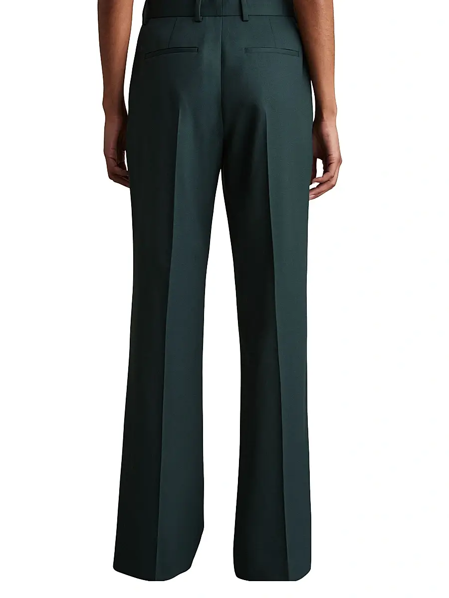 Reiss Women's Jade Wide-Leg Trousers | Thumbnail 4 Reiss Women's Jade Wide-Leg Trousers | Thumbnail 4