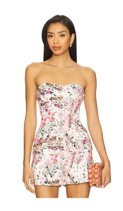 Generation Love Quinn Floral Linen Vestier | Image 1 Generation Love Quinn Floral Linen Vestier | Image 1