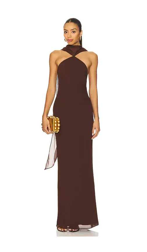 Amanda Uprichard Ashton Maxi Dress | Image 1 Amanda Uprichard Ashton Maxi Dress | Image 1
