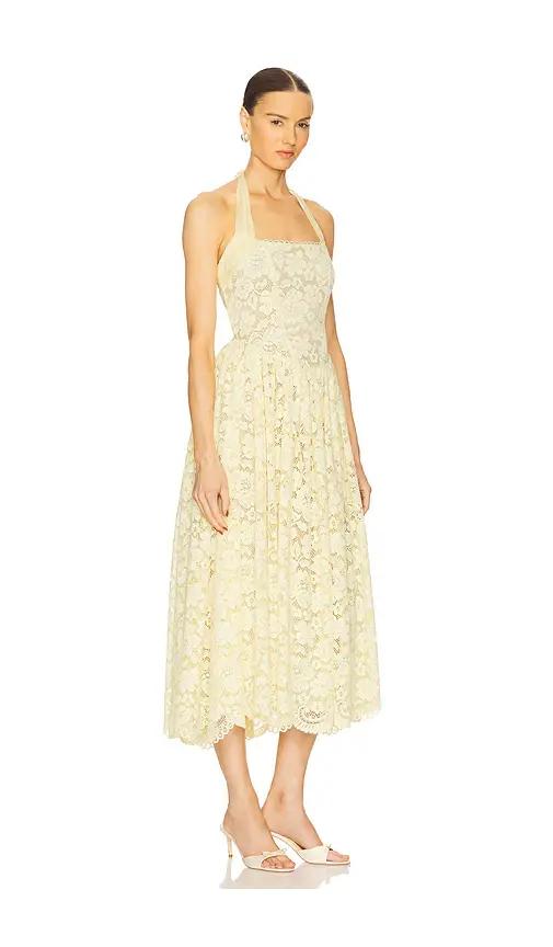 For Love & Lemons Lakeside Midi Dress | Thumbnail 2 For Love & Lemons Lakeside Midi Dress | Thumbnail 2