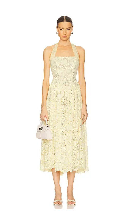 For Love & Lemons Lakeside Midi Dress