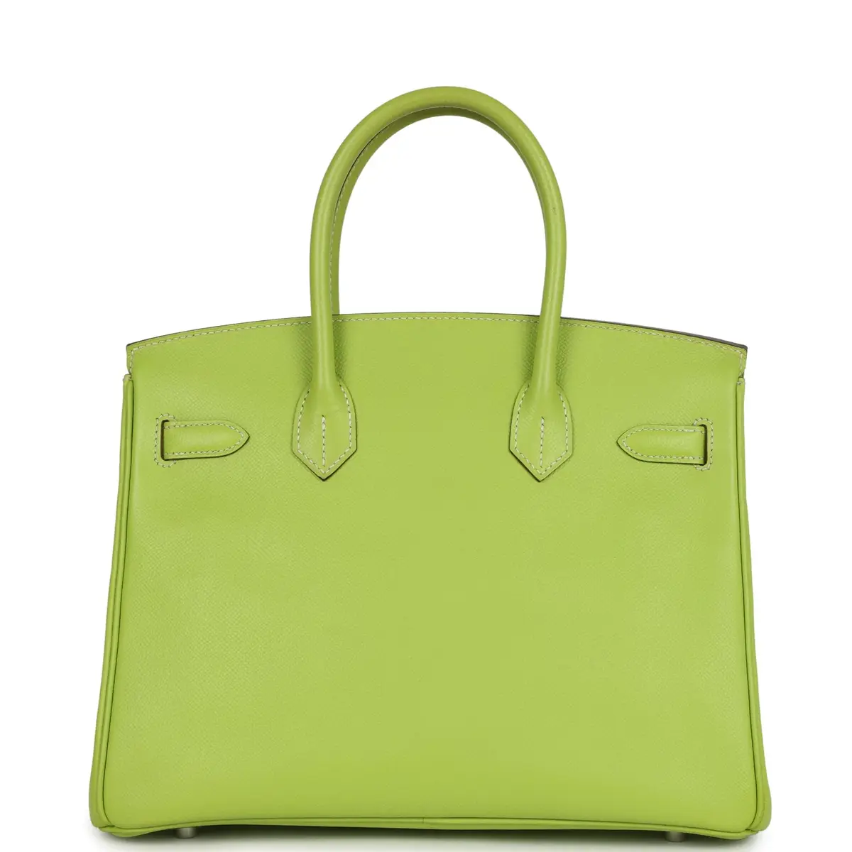 HERMÈS Pre-owned Hermes Birkin 30 Kiwi Candy Epsom Palladium Hardware | Thumbnail 4 HERMÈS Pre-owned Hermes Birkin 30 Kiwi Candy Epsom Palladium Hardware | Thumbnail 4